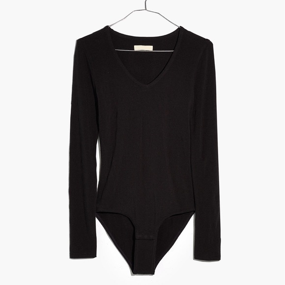 NWT Madewell V-Neck Full-Coverage Bodysuit - Picture 3 of 6